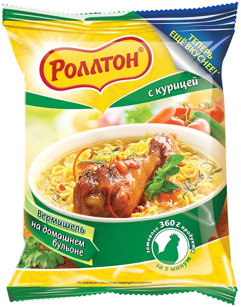Вермишель РОЛЛТОН На домашнем бульоне с курицей  - передать осужденному в СИЗО, ИК, КП, ЛИУ, Тюрьмы