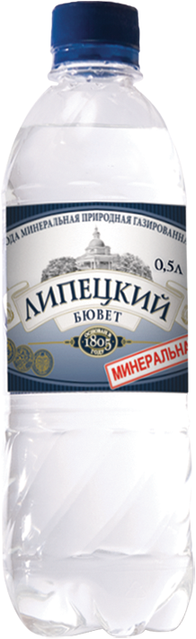Вода минеральная ЛИПЕЦКИЙ БЮВЕТ, 0.5л, газ  - передать осужденному в СИЗО, ИК, КП, ЛИУ, Тюрьмы