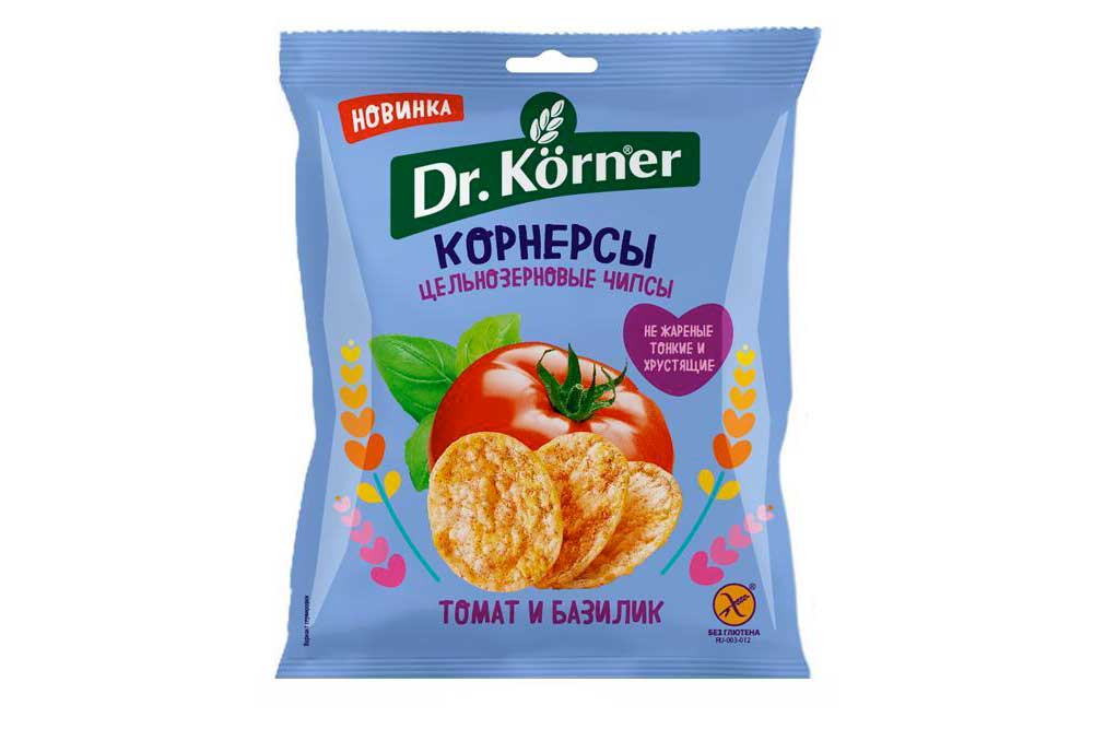 Чипсы кукурузно-рисовые DR KORNER с томатом и базиликом  - передать осужденному в СИЗО, ИК, КП, ЛИУ, Тюрьмы